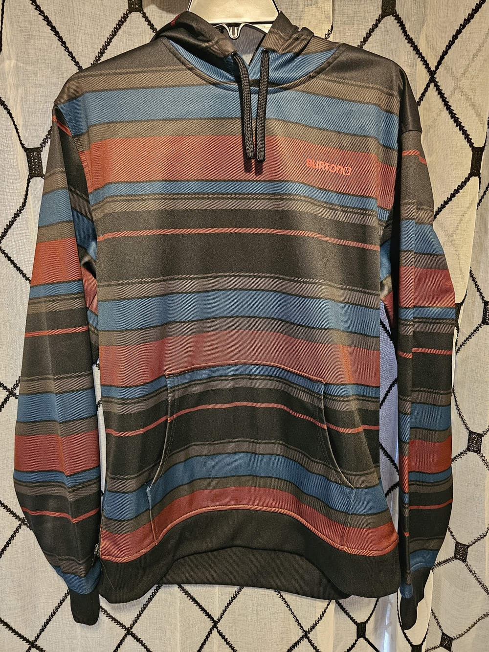 Burton Crown Bonded Striped Hoodie